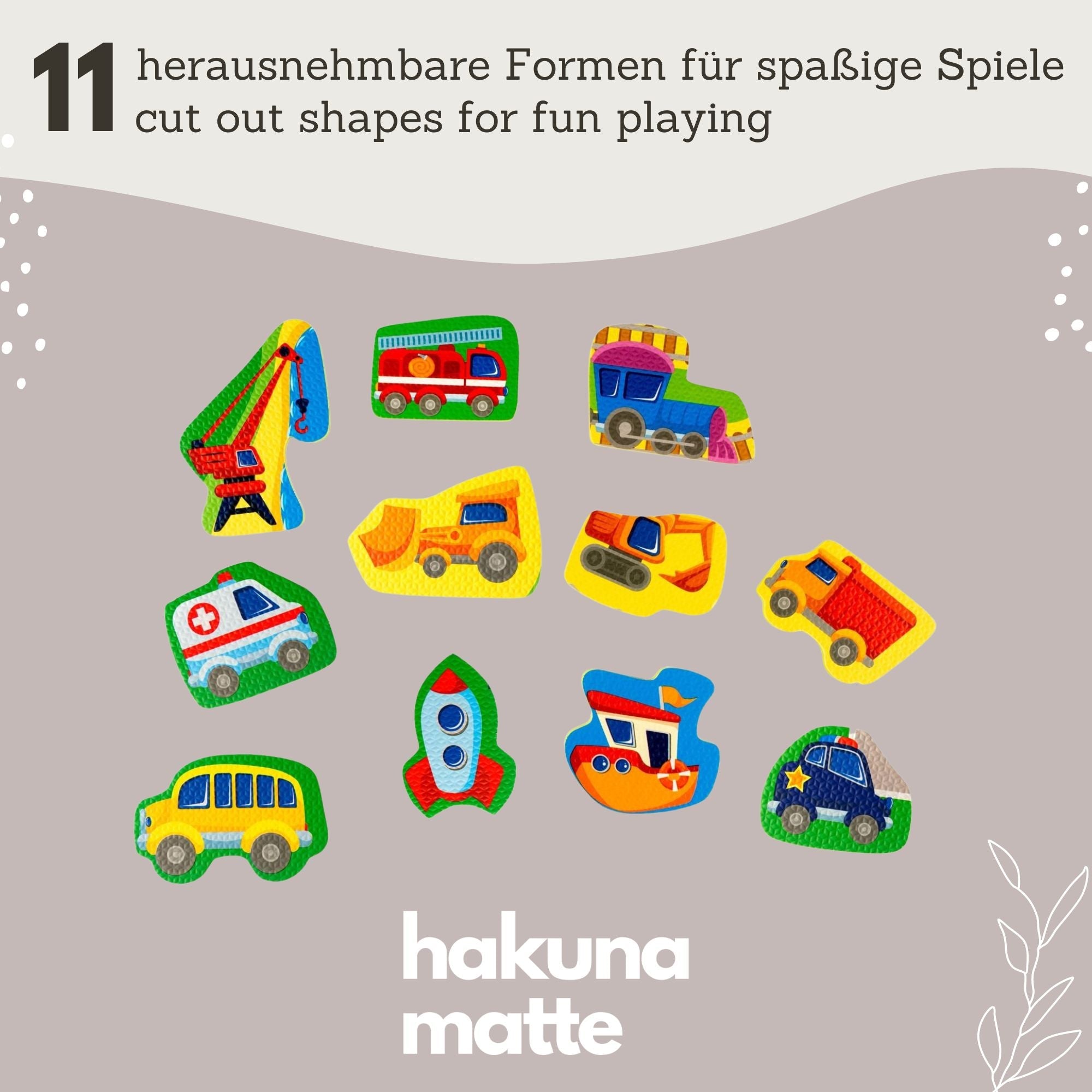 Hakuna Matte® Puzzle Mat – City