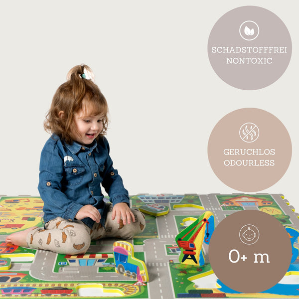 Hakuna Matte® Puzzle Mat – City