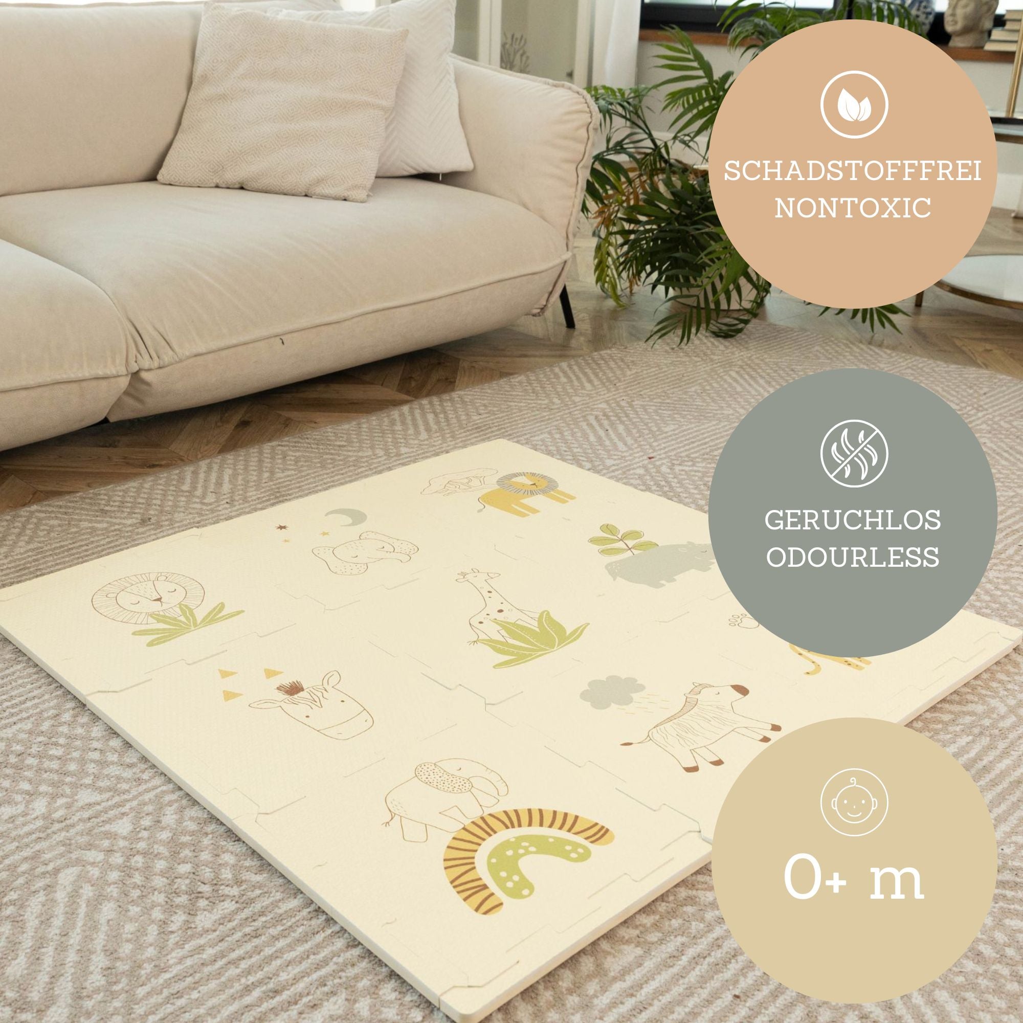 Hakuna Matte Puzzlematte – Safari Tiere
