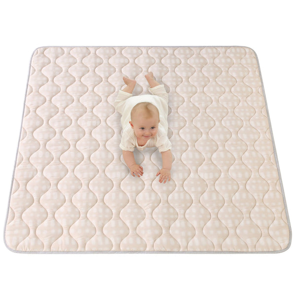 Hakuna Mat Quilted Playmat | Hygge - Beige