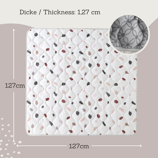 Hakuna Matte Gesteppte Krabbeldecke | Confetti