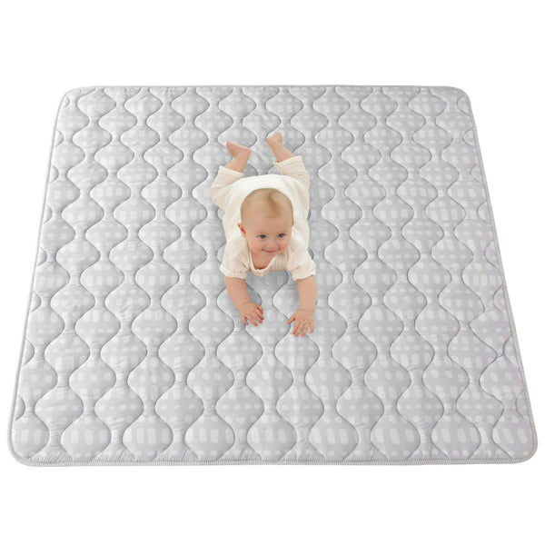 Hakuna Mat Quilted Playmat | Hygge - Grey