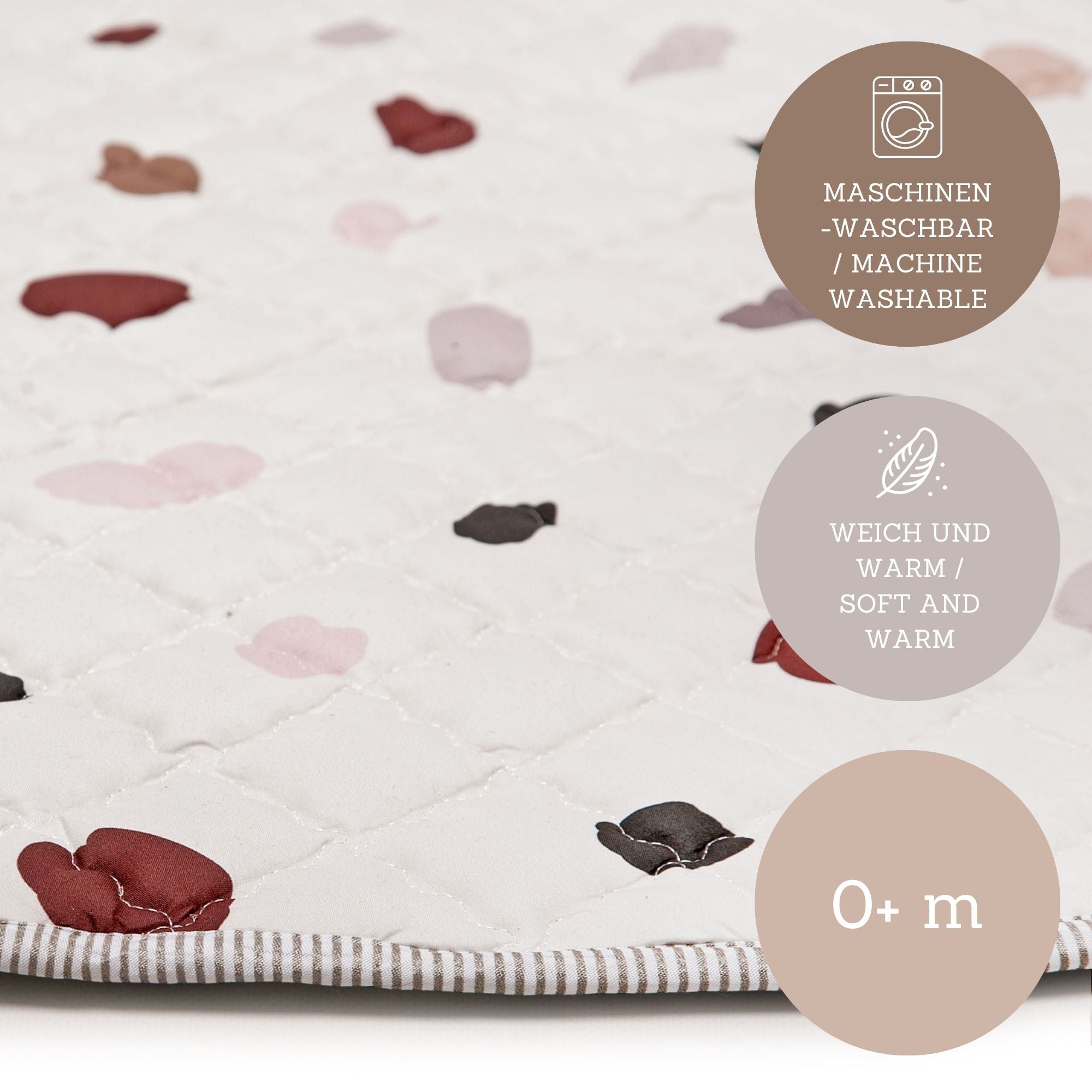 HAKUNA MATTE™ XXL Quilted Play Blanket – Terazzo