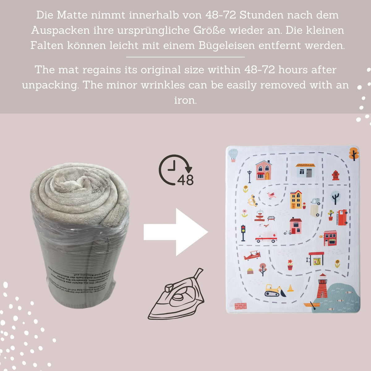 Hakuna Matte CloudSoft Spielmatte | City