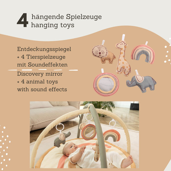 Hakuna Mat Play Sheet – Jungle Rainbow