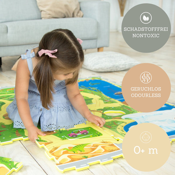 Hakuna Matte® Puzzlematte | Dinosaurier Safari