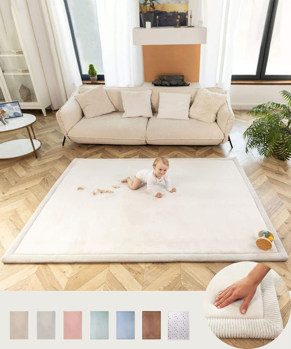 Hakuna Mat Cloud-soft children's rug | Grey