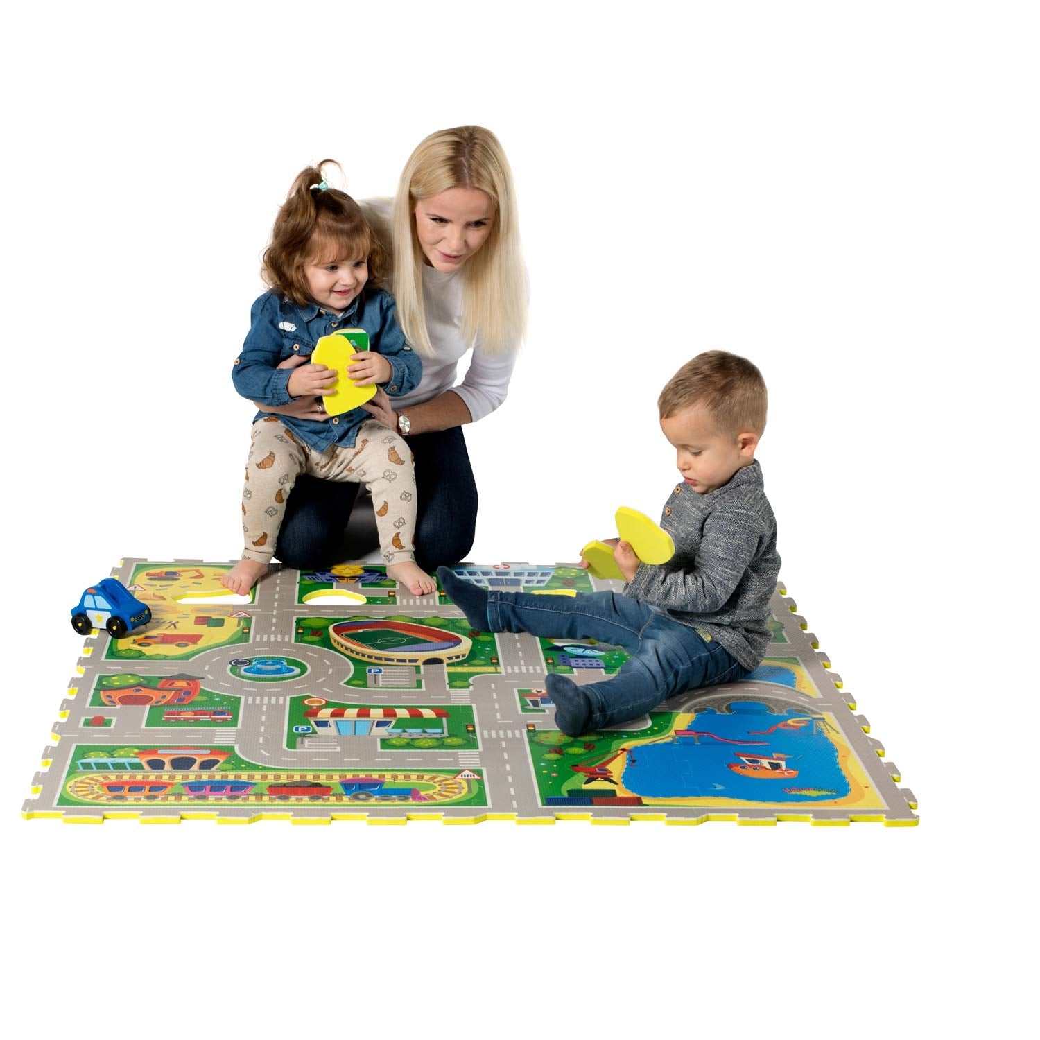 Hakuna Matte® Puzzle Mat – City