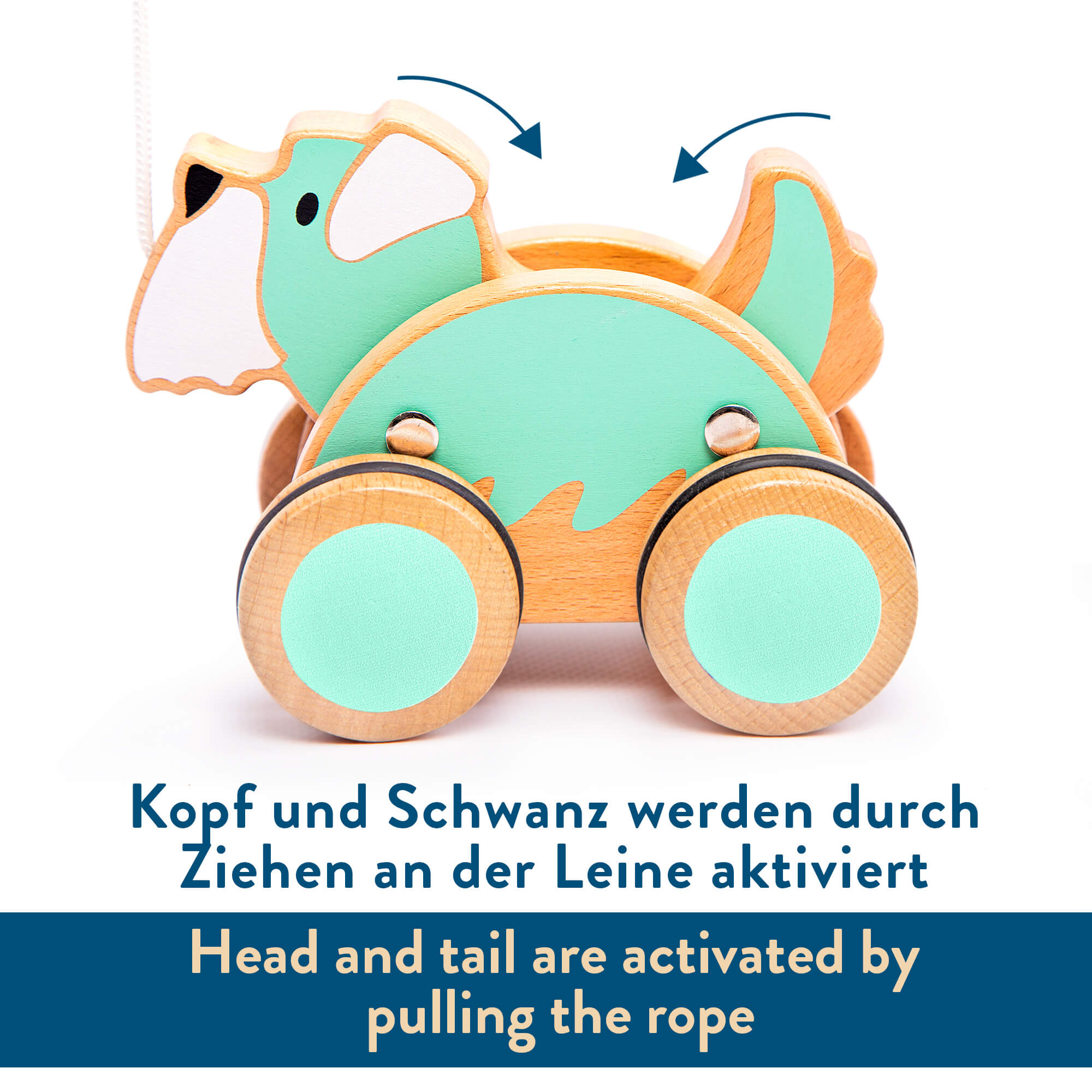 IGGY Nachzienhund, Holzspielzeug | Scottie