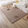 Hakuna Matte Wolkenweicher Kinderteppich | Mokka