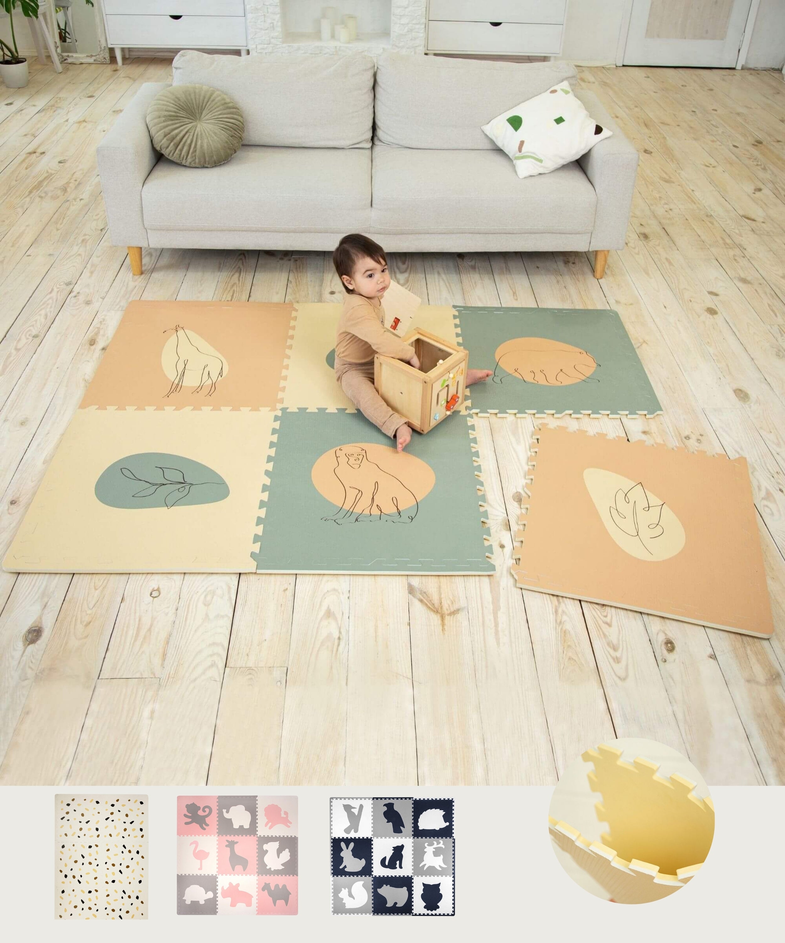 Hakuna Matte XXL Puzzlematte | Jungle Sunset