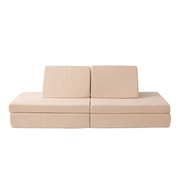 Hakuna Matte modulares Kindersofa Teddy | beige