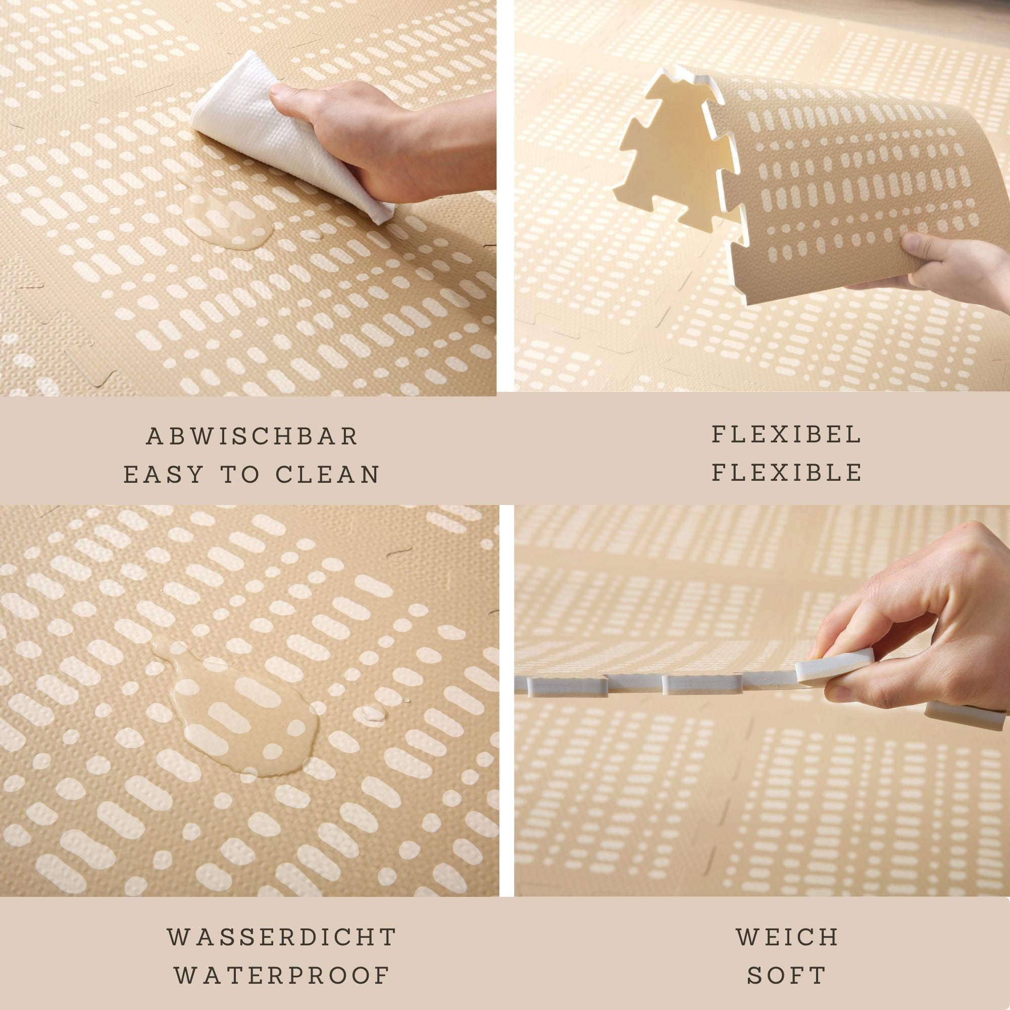 Hakuna Matte XL Puzzlematte | Hygge - Sandstone