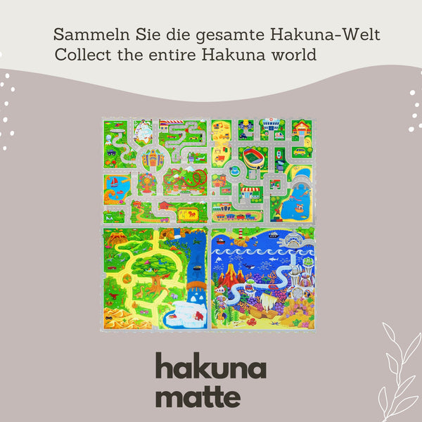 Hakuna Matte® Puzzle Mat – City 