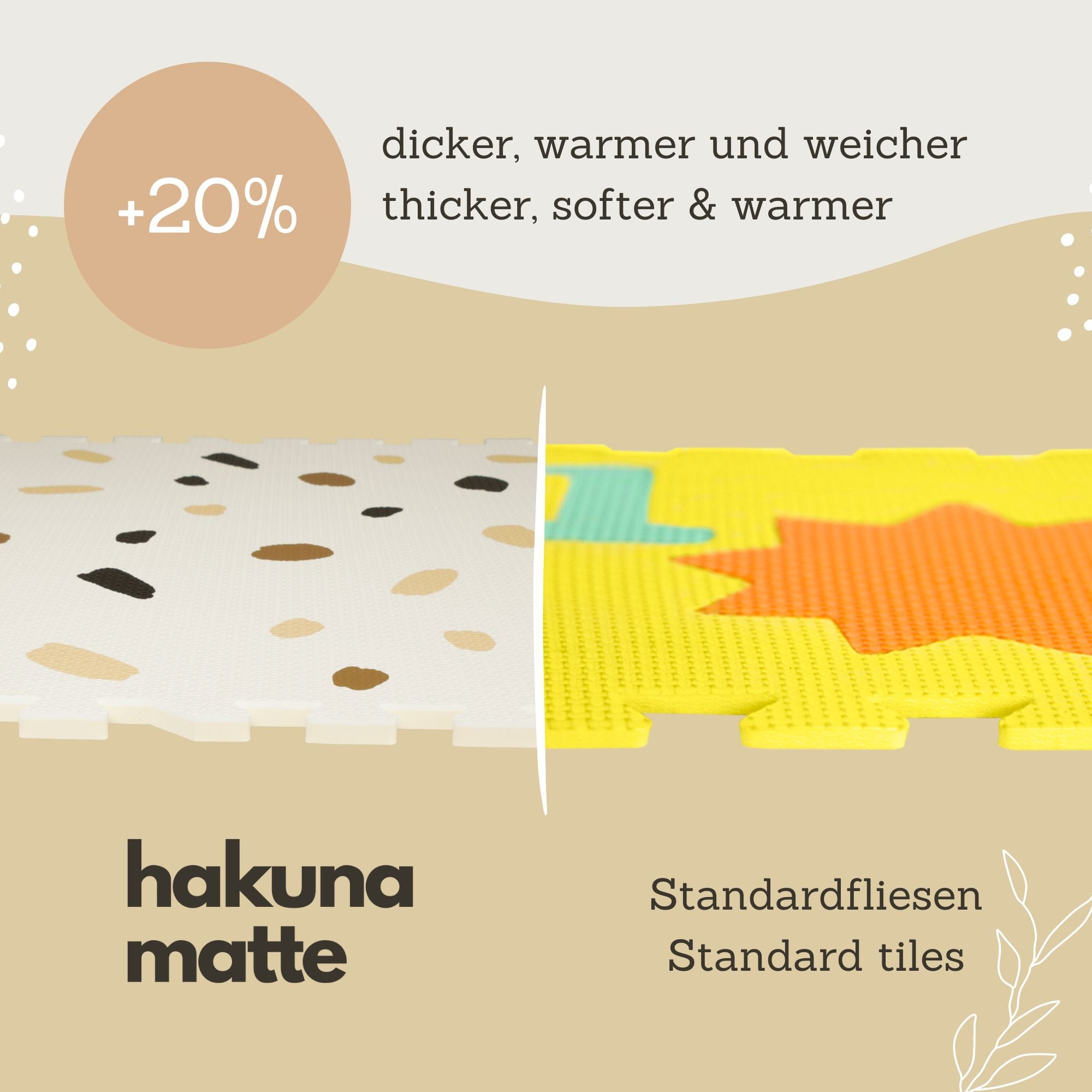 Hakuna Matte XXL Puzzlematte – Confetti