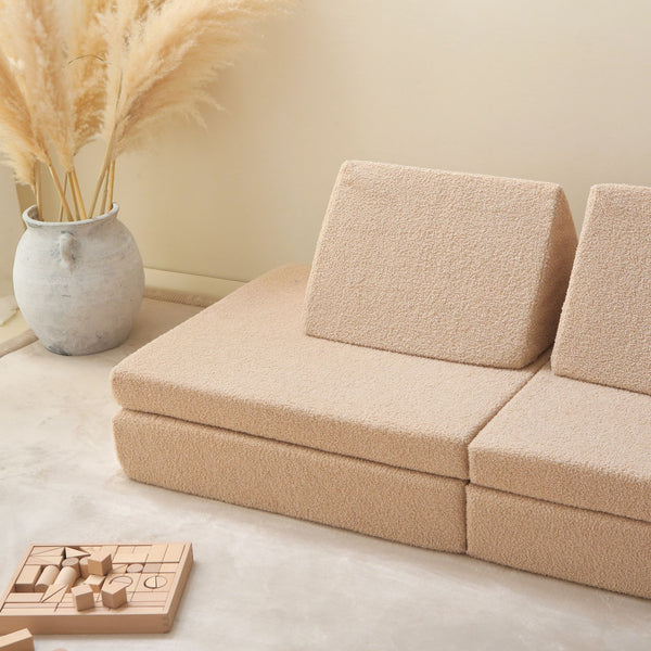 Hakuna Matte modulares Kindersofa Teddy | beige