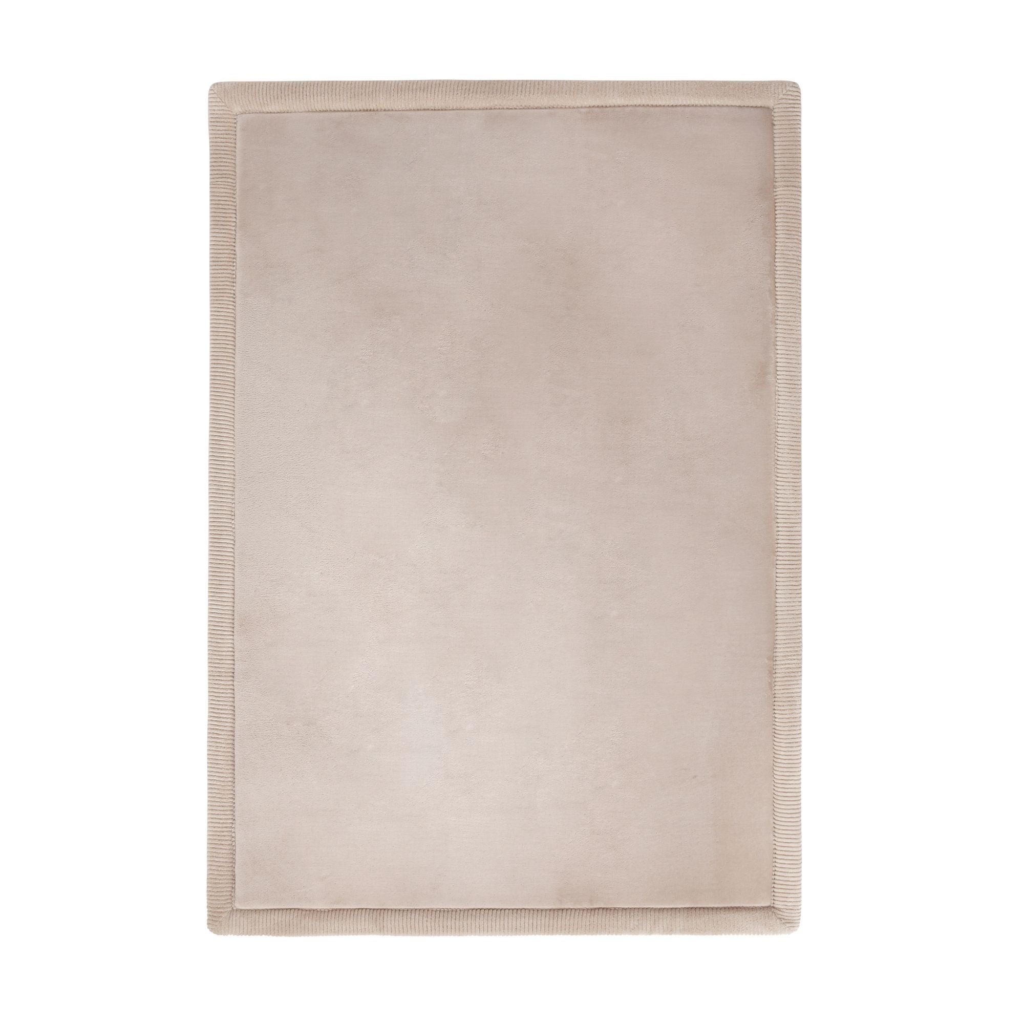 Wolkenweiche Spielmatte Baby 170x120x2,5cm, beige – Kinderzimmer Teppich mit hochwertigem Memory-Schaum