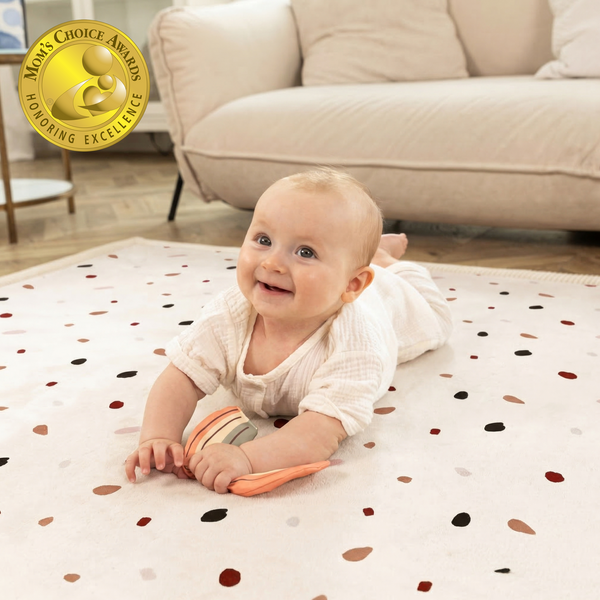 Hakuna Matte Wolkenweicher Kinderteppich mit Design | Confetti