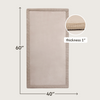 Hakuna Matte Wolkenweicher Kinderteppich | Beige