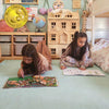 Hakuna Matte Wolkenweicher Kinderteppich | zarte Minze