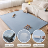 Hakuna Matte Wolkenweicher Kinderteppich | Himmelblau