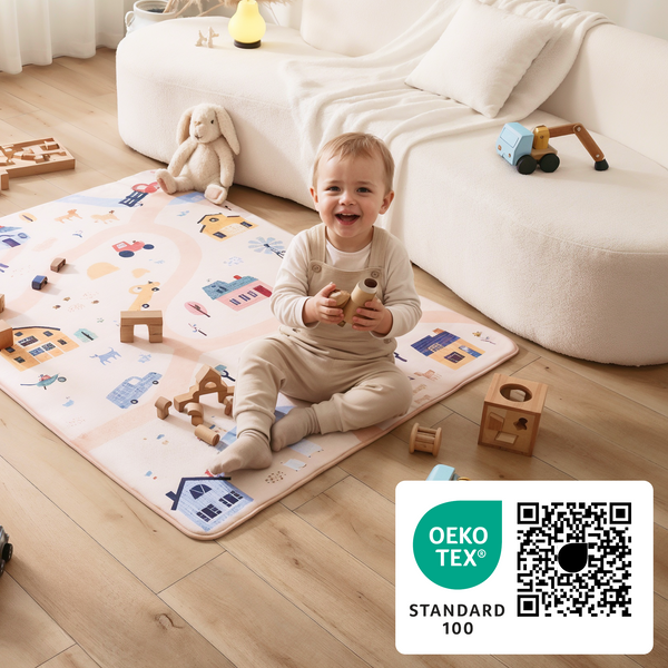 Hakuna Matte Wolkenweicher Kinderteppich | Bauerhof