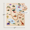 Hakuna Matte Wolkenweicher Kinderteppich | Safari