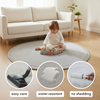 Hakuna Matte Wolkenweicher Kinderteppich | Grau
