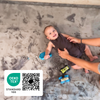 Hakuna Matte Wolkenweicher Kinderteppich | Grau