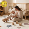 Hakuna Matte Wolkenweicher Kinderteppich mit Design | Planeten