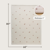 Hakuna Matte Wolkenweicher Kinderteppich mit Design | Blumen