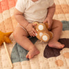 Hakuna Matte Gesteppte Krabbeldecke – Boho Rainbow