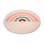 Hakuna Matte Gesteppte Krabbeldecke – Boho Rainbow